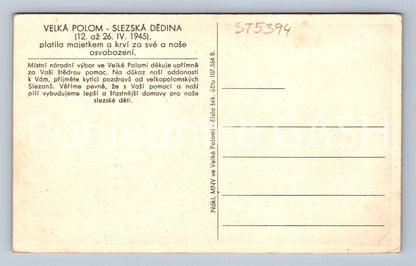 Pohlednice VELKÁ POLOM - SLEZSKÁ DĚDINA (ST5394)
