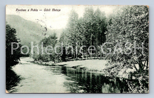 Pohlednice POZDRAV Z PEKLA (ST5405)