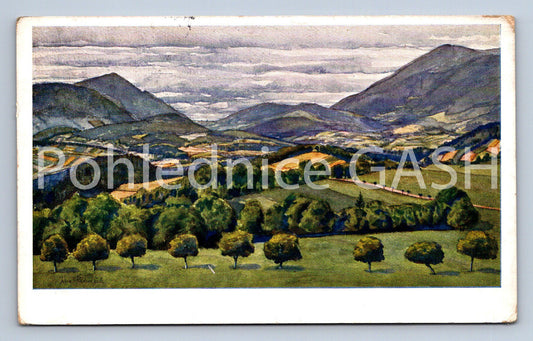 Pohlednice J. ŘEZNÍČEK - ROŽNOV A RADHOŠŤ (ST5409)