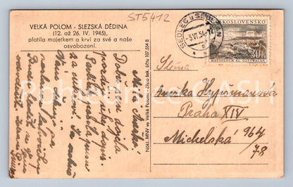 Pohlednice VELKÁ POLOM - SLEZSKÁ DĚDINA (ST5412)