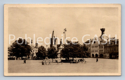 Pohlednice LITOMĚŘICE - MÍROVÉ NÁMĚSTÍ (ST5423)