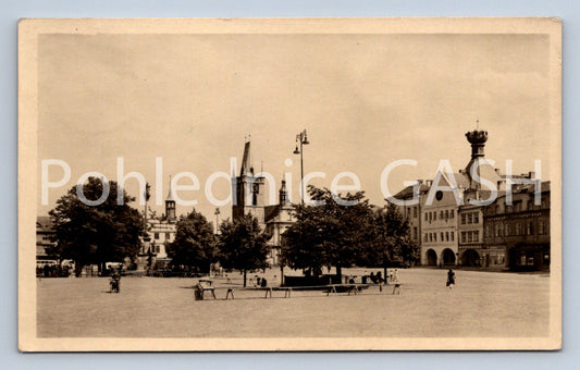 Pohlednice LITOMĚŘICE - MÍROVÉ NÁMĚSTÍ (ST5423)