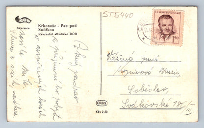 Pohlednice KRKONOŠE (ST5440)