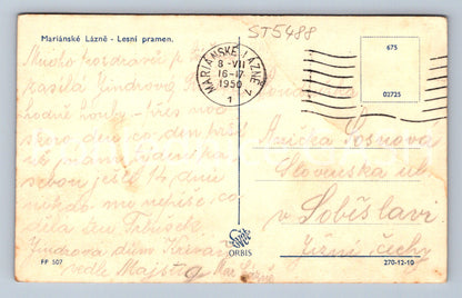 Pohlednice MARIÁNSKÉ LÁZNĚ (ST5488)