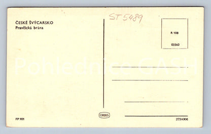 Pohlednice ČESKÉ ŠVÝCARSKO (ST5489)