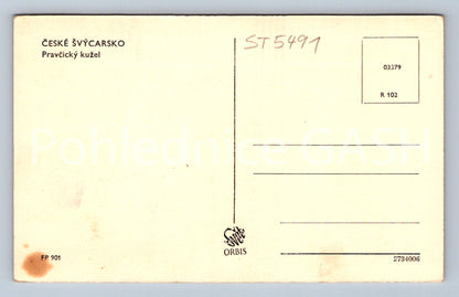 Pohlednice ČESKÉ ŠVÝCARSKO (ST5491)