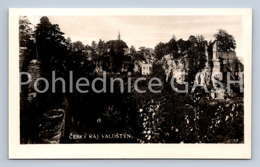 Pohlednice ČESKÝ RÁJ VALDŠTÝN (ST5493)