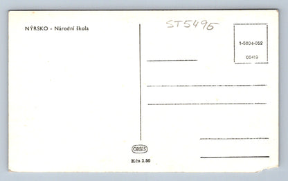 Pohlednice NÝRSKO - NÁRODNÍ ŠKOLA (ST5496)