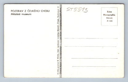 Pohlednice POZDRAV Z ČESKÉHO CHEBU (ST5513)