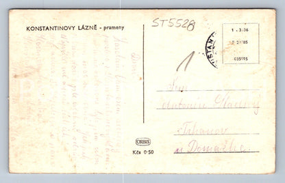 Pohlednice KONSTANTINOVY LÁZNĚ (ST5528)