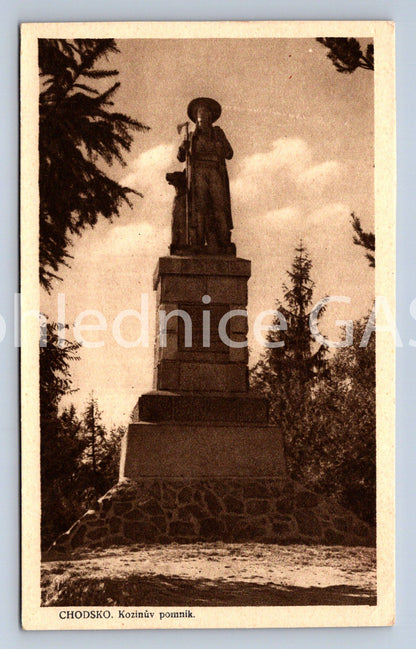 Pohlednice CHODSKO - KOZINŮV POMNÍK (ST5530)