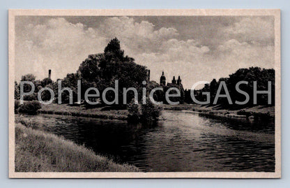 Postcard HRADEC KRÁLOVÉ - STOK ORLICE WITH THE ELBE RIVER (ST5563)
