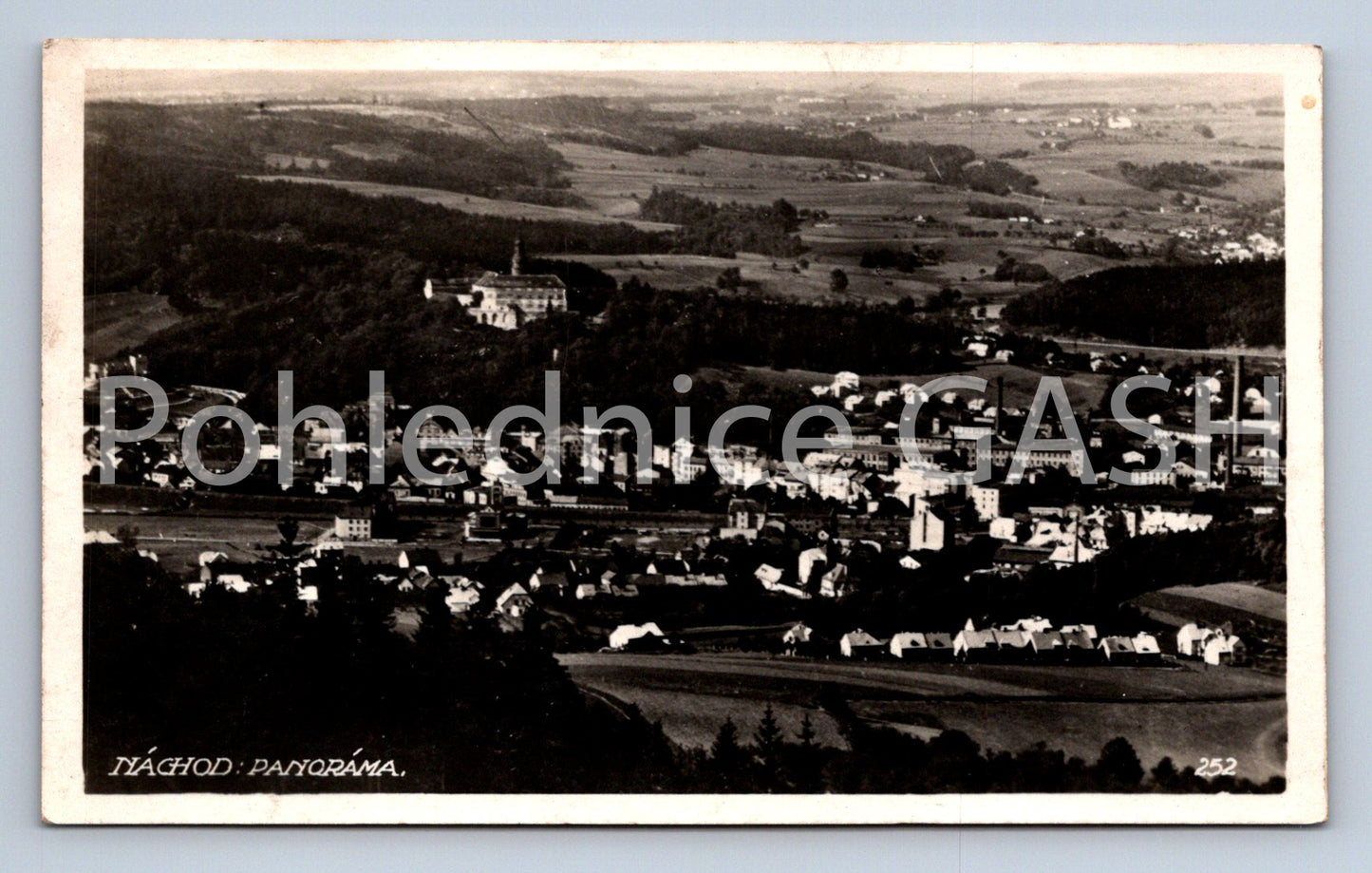 Postcard NÁCHOD (ST5569)