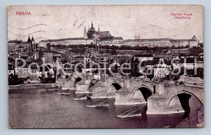 Postcard PRAGUE - CHARLES BRIDGE (ST5576)