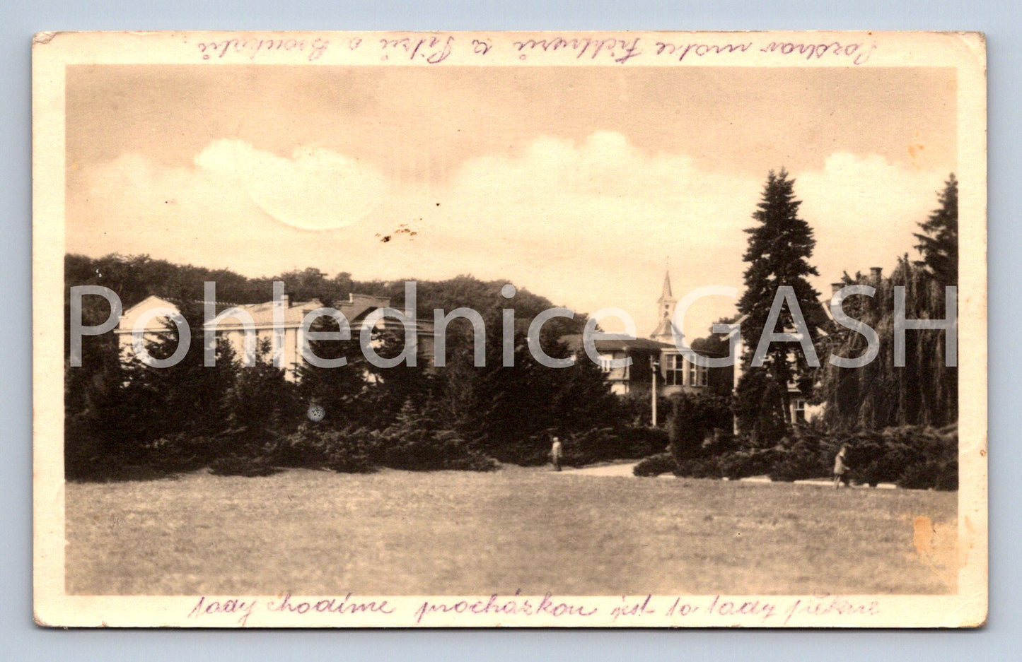 Postcard LÁZNĚ VELICHOVKY (ST5585)