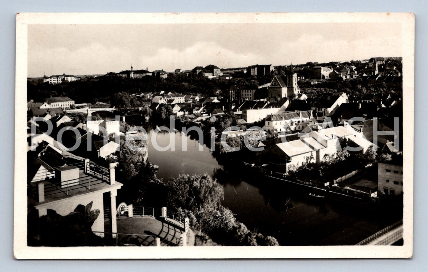 Postcard TŘEBÍC (ST5587)