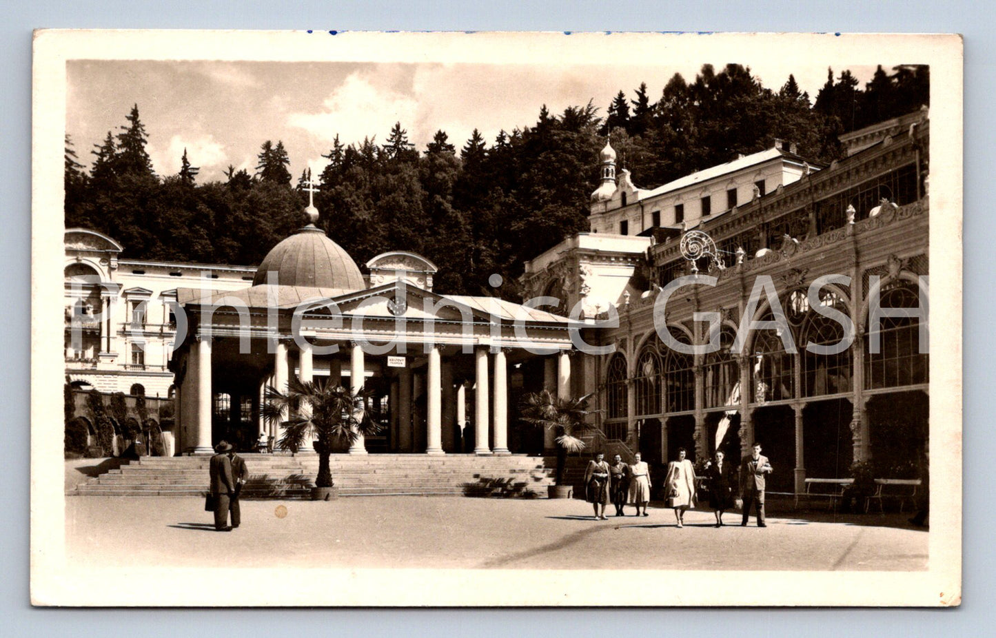 Postcard MARIANSKÉ LÁZNĚ (ST5589)