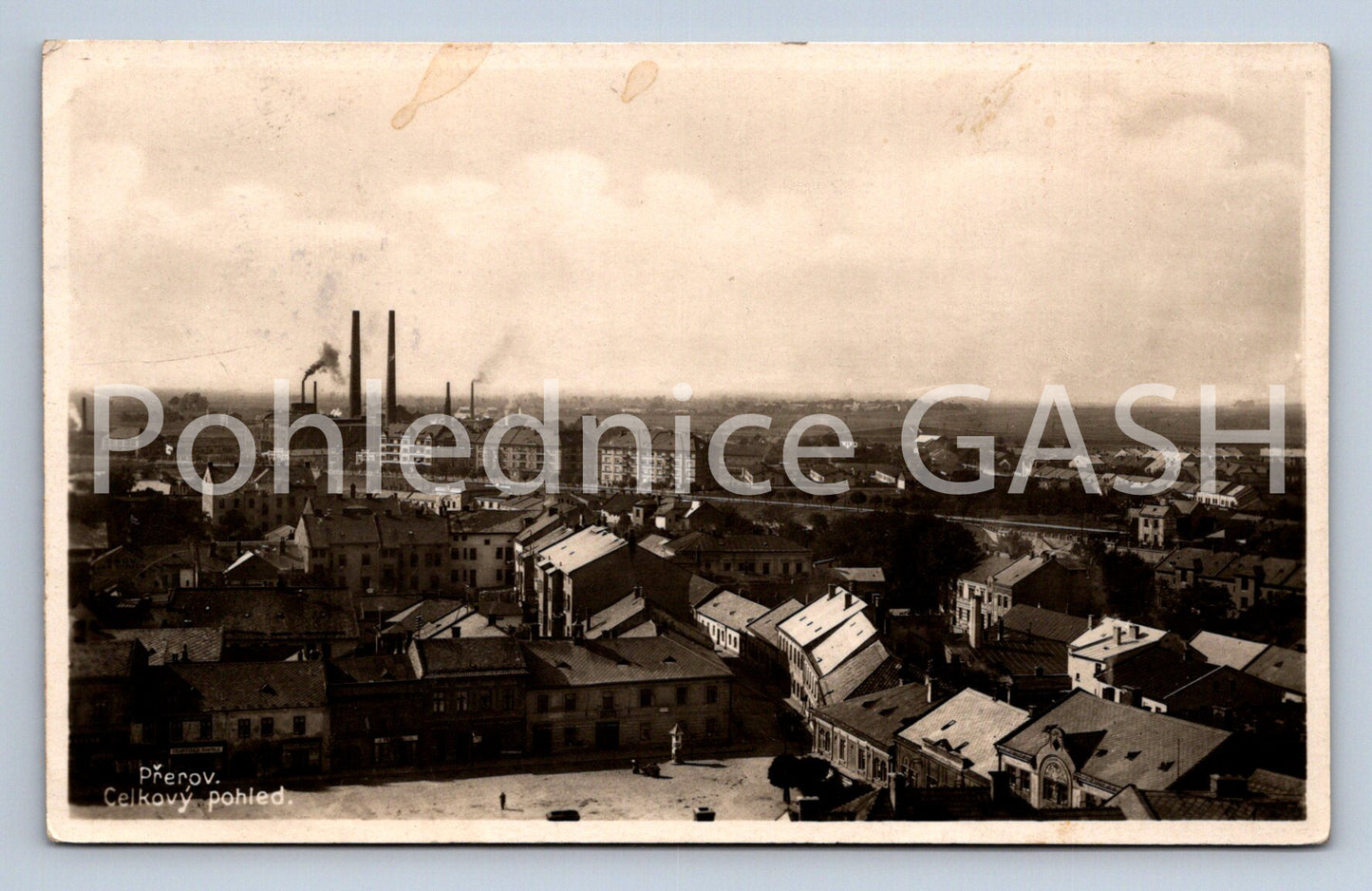 Postcard PŘEROV FACTORY (ST5594)