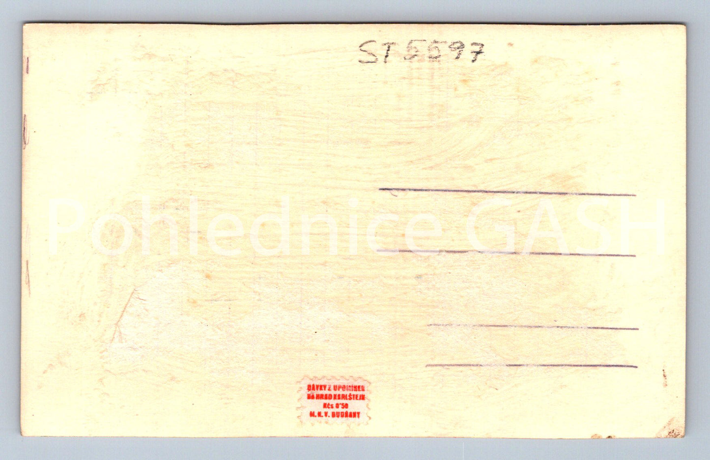 Postcard KARLŠTEJN (ST5597)