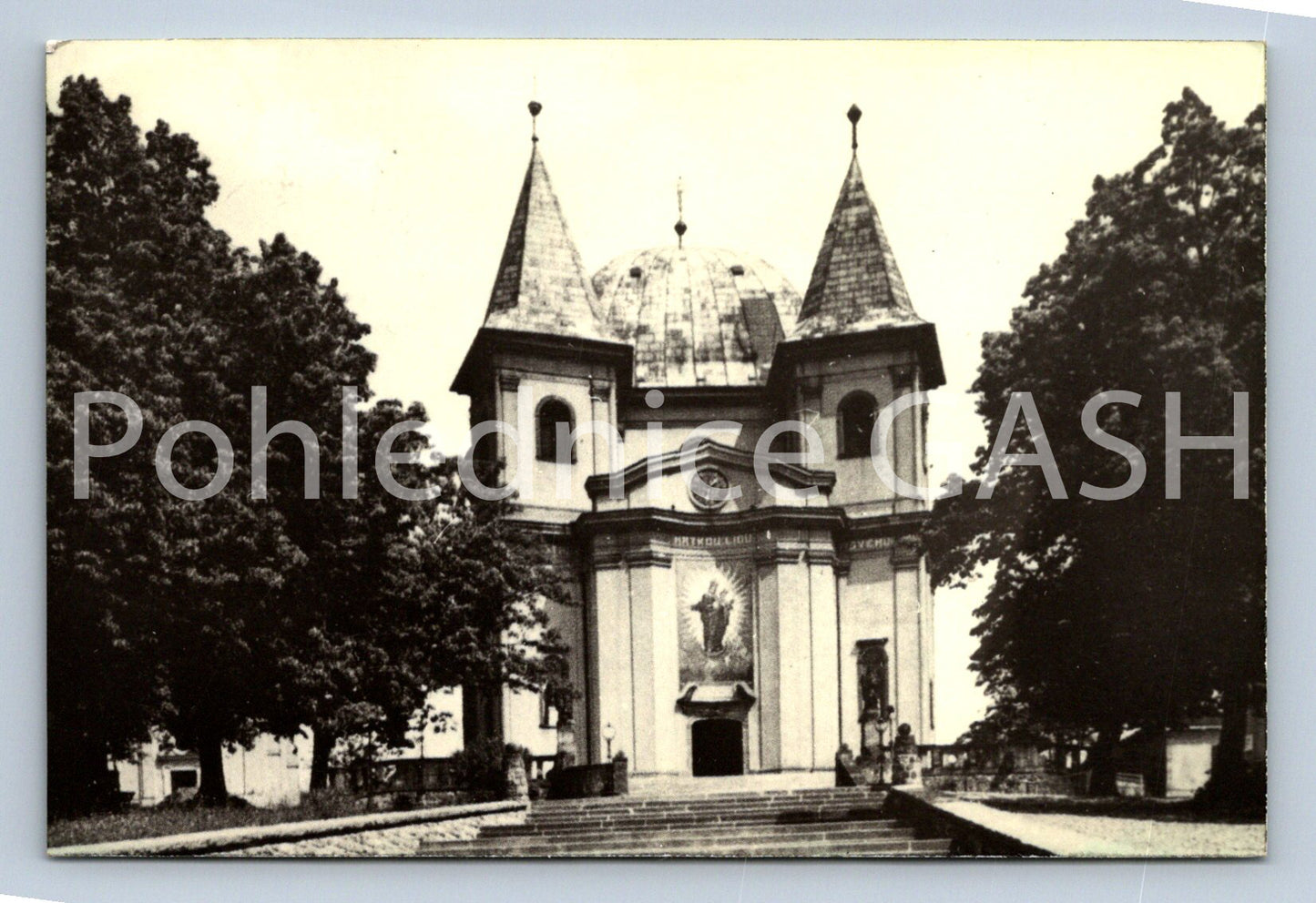 Postcard HOSTÝN (ST5607)