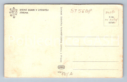 Postcard STATE CASTLE IN LITOMYŠL (ST5608)