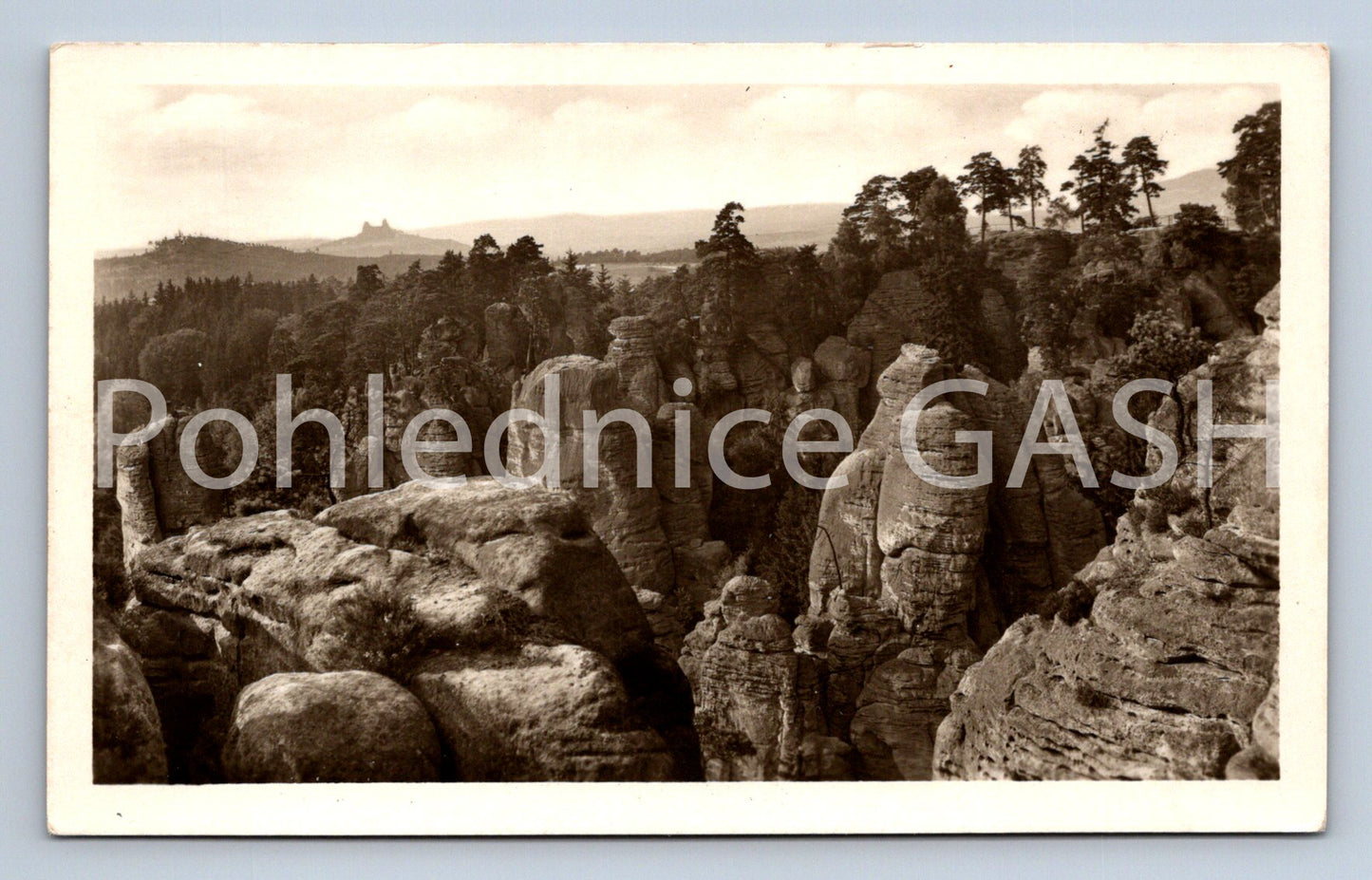 Postcard PRACHOVSKÉ SKÁLY (ST5623)