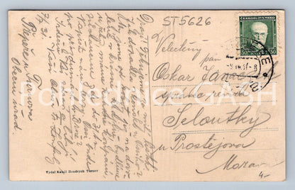 Postcard BOHEMIAN PARADISE - SMALL ROCK (ST5626)