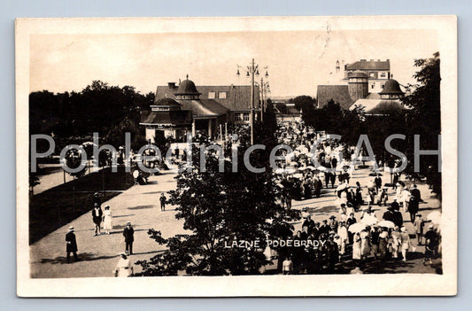 Postcard LÁZNĚ PODEBRADY (ST5630)