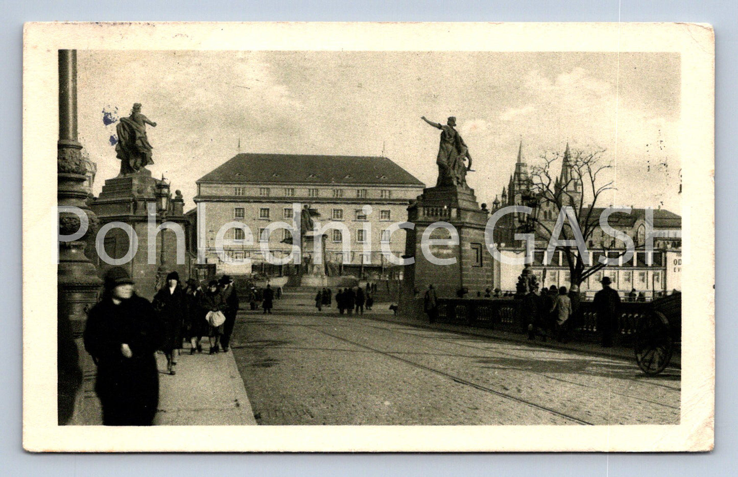 Postcard PRAGUE - PALACE (ST5637)