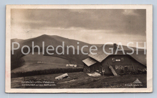 Pohlednice DVORAČKY S VLČÍM HŘEBENEM (ST5646)