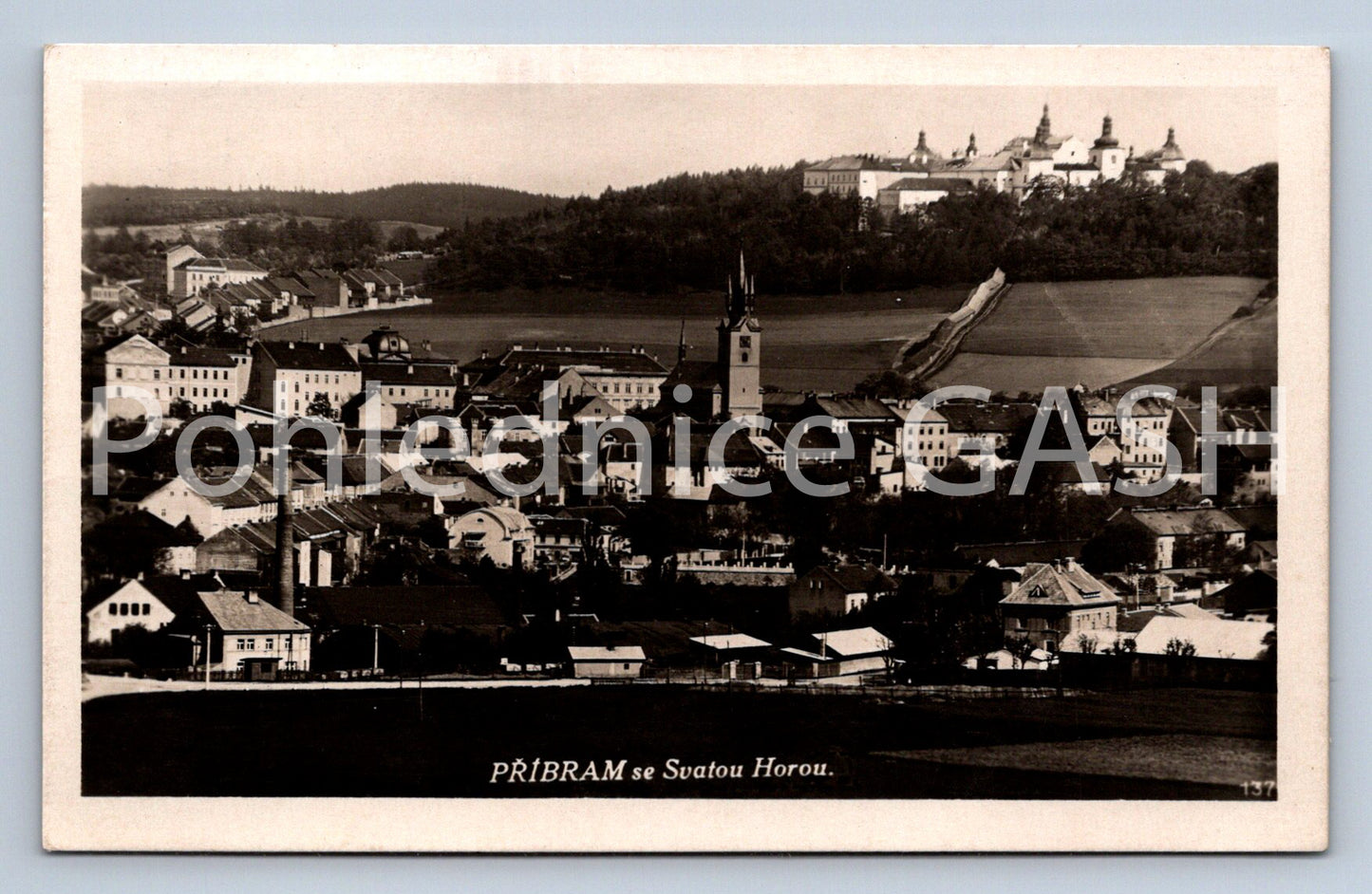 Postcard PRIBRAM (ST5653)