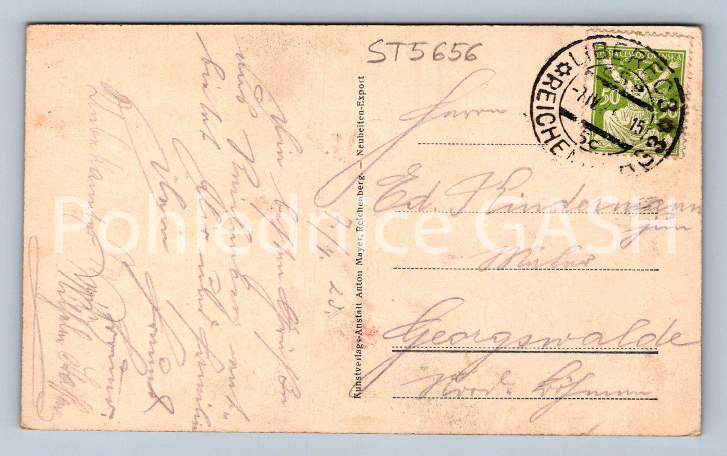 Postcard REICHENBERG (ST5656)