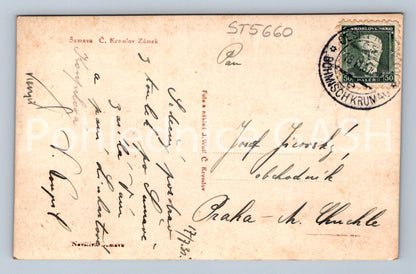 Postcard ŠUMAVA - ČESKÝ KRUMLOV - CASTLE (ST5660)