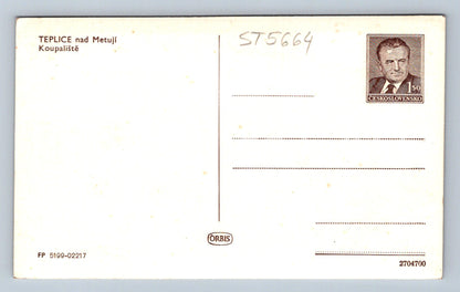 Postcard TEPLICE NAD METUJI (ST5664)