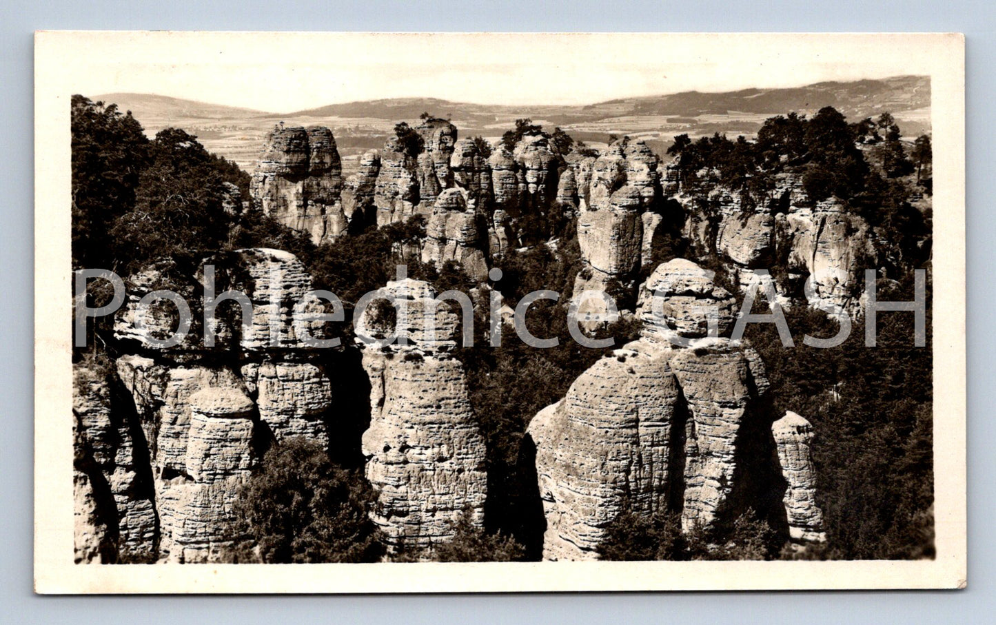 Postcard BOHEMIAN PARADISE - ROCK CITY (ST5668)