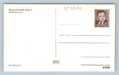 Postcard PRACHOVSKÉ SKÁLY (ST5671)