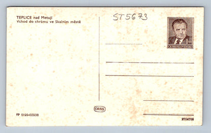 Postcard TEPLICE NAD METUJI (ST5673)