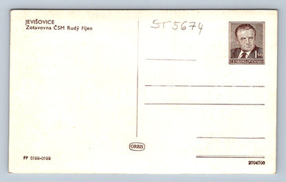 Postcard JEVIŠOVICE (ST5674)