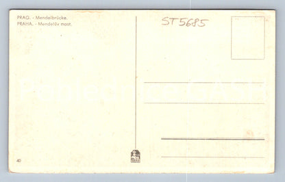 Postcard PRAGUE - MENDELŮV MOST (ST5685)