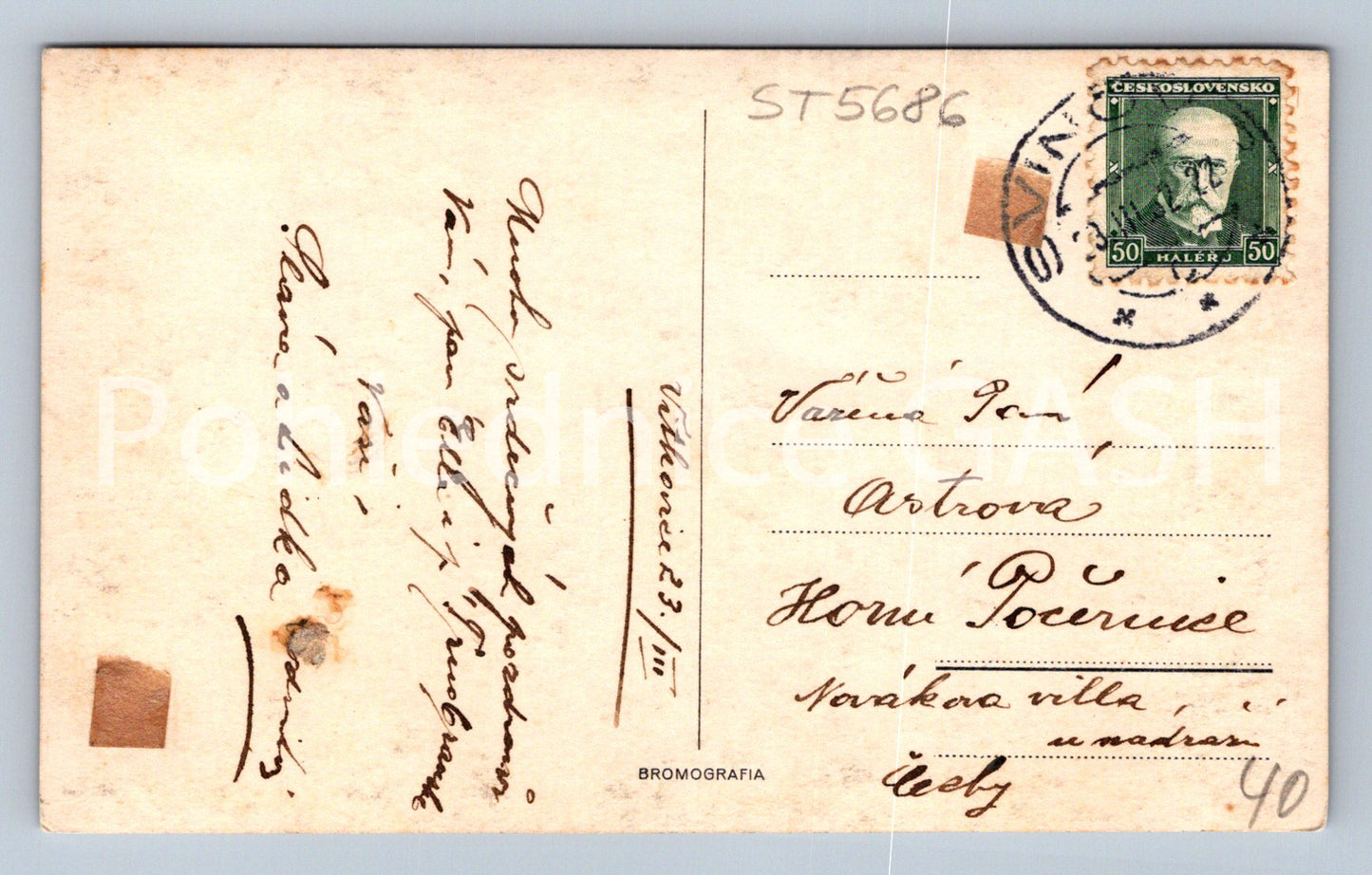 Postcard MORAVIAN OSTRAVA - MORAVIAN-SILECIAN THEATRE (ST5686)