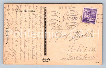 Postcard SAINT JOHN UNDER THE ROCK (ST5687)