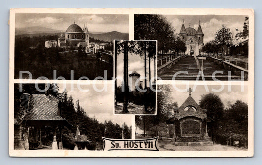Postcard HOLY FATHER - COLLAGE (ST5697)