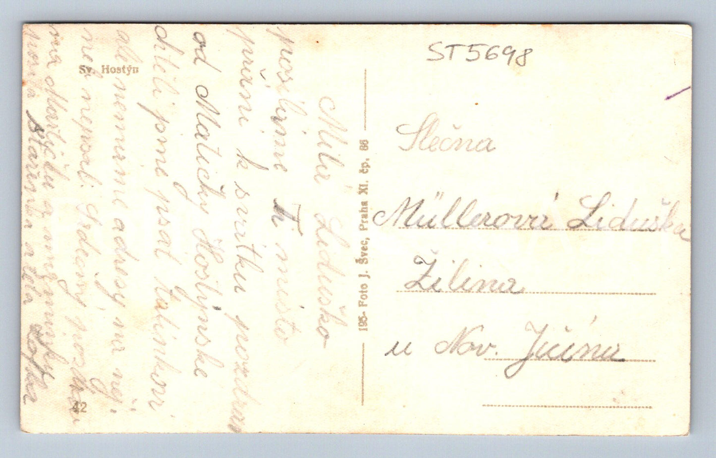 Postcard HOLY FATHER (ST5698)