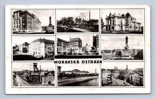 Postcard MORAVIAN OSTRAVA - COLLAGE (ST5703)