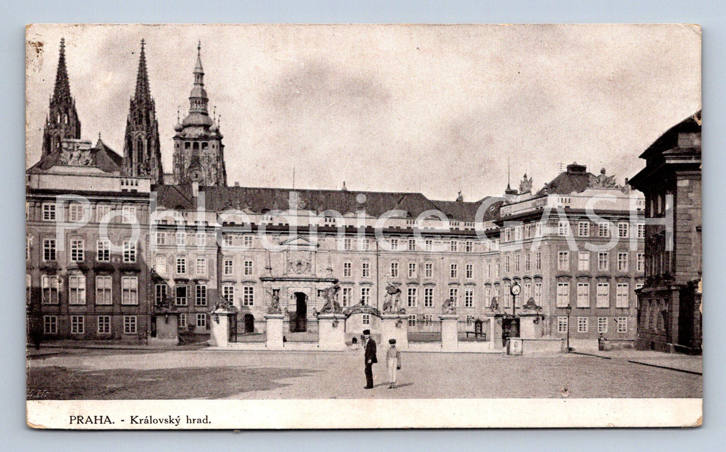Postcard PRAGUE - ROYAL CASTLE (ST5708)