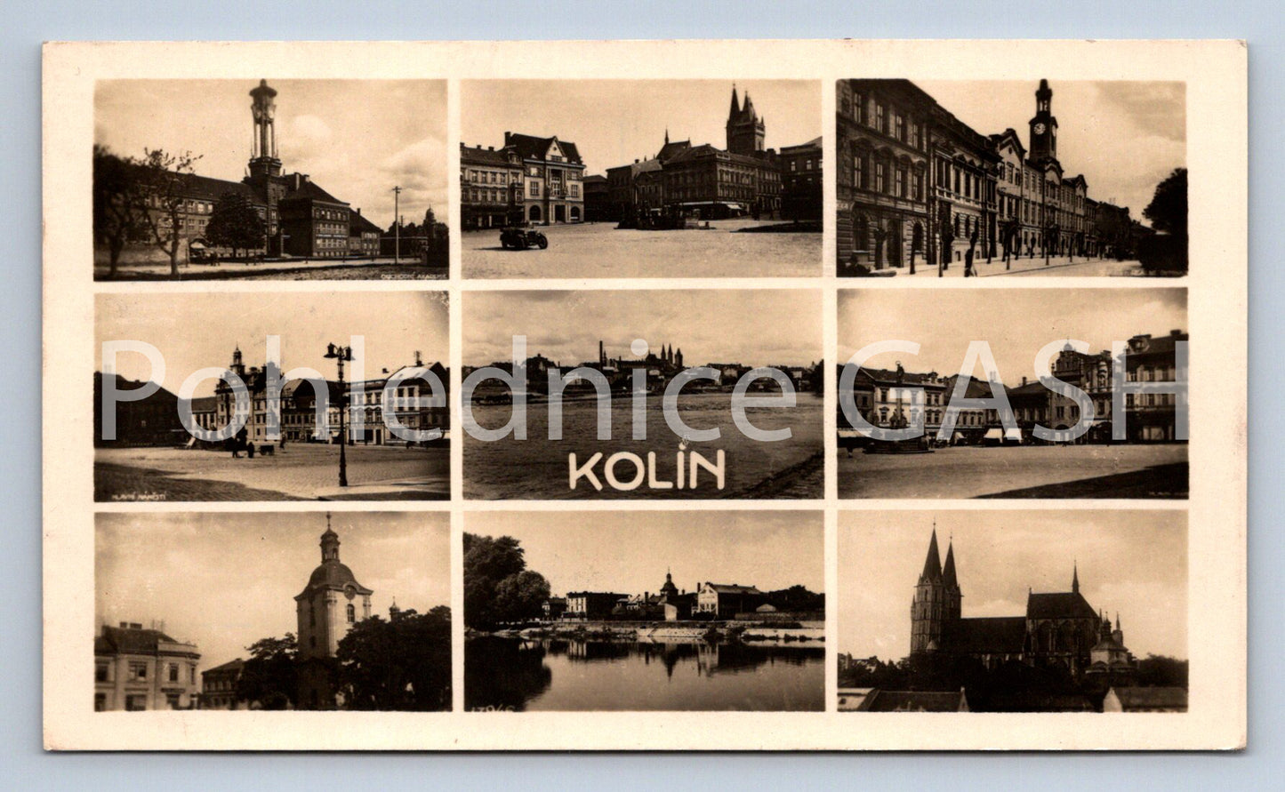 Postcard KOLIN - COLLAGE (ST5717)