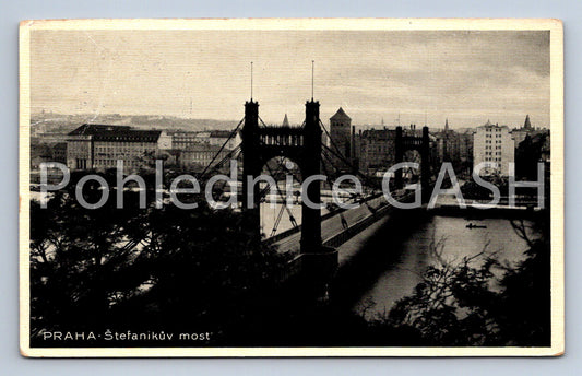 Postcard PRAGUE - ŠTEFÁNIKŮV MOST (ST5725)