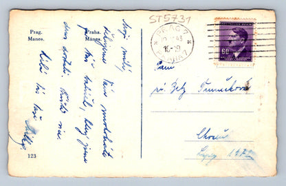 Postcard PRAGUE - MÁNES (ST5731)