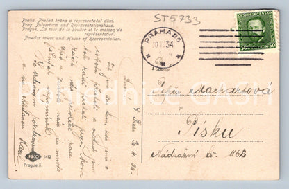 Postcard PRAGUE (ST5733)