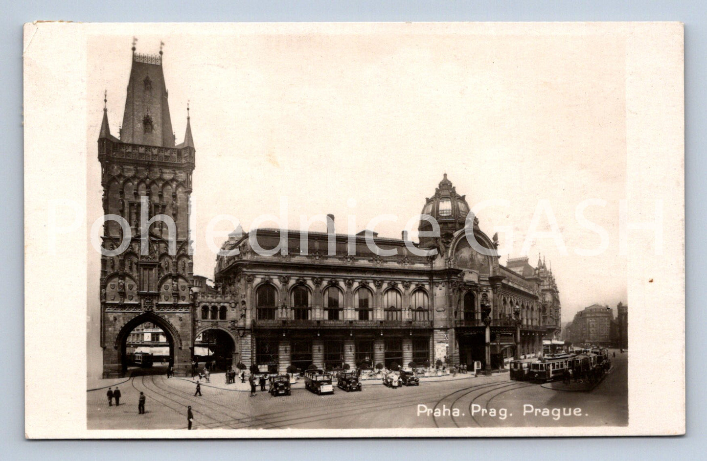 Postcard PRAGUE (ST5733)